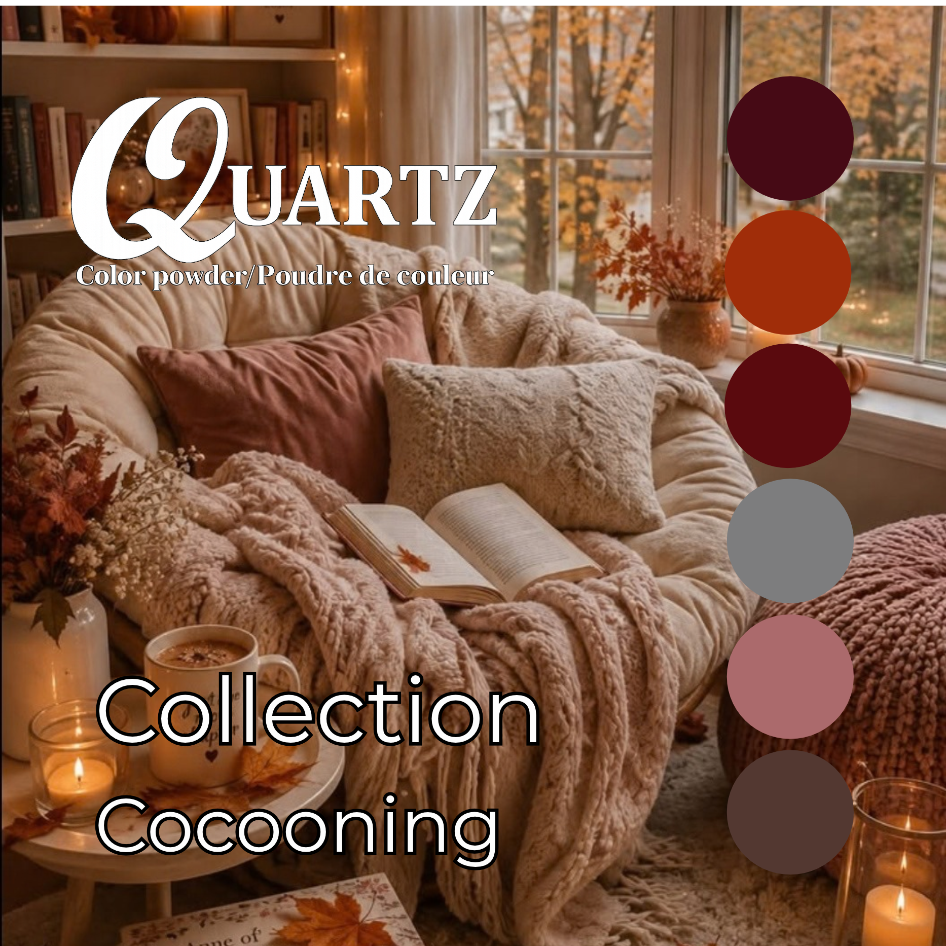 Flyer pour poudres - Cocooning